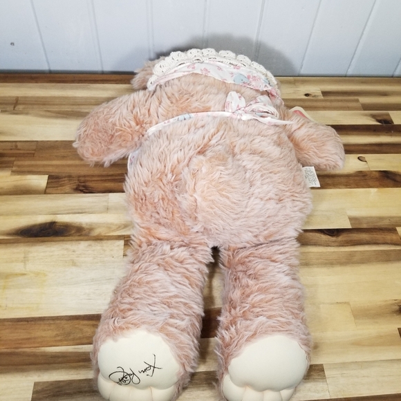 VTG 1985 Xavier Roberts 22" Hattie Furskin Plush Teddy Bear Stuffed Animal Toy - Picture 6 of 12
